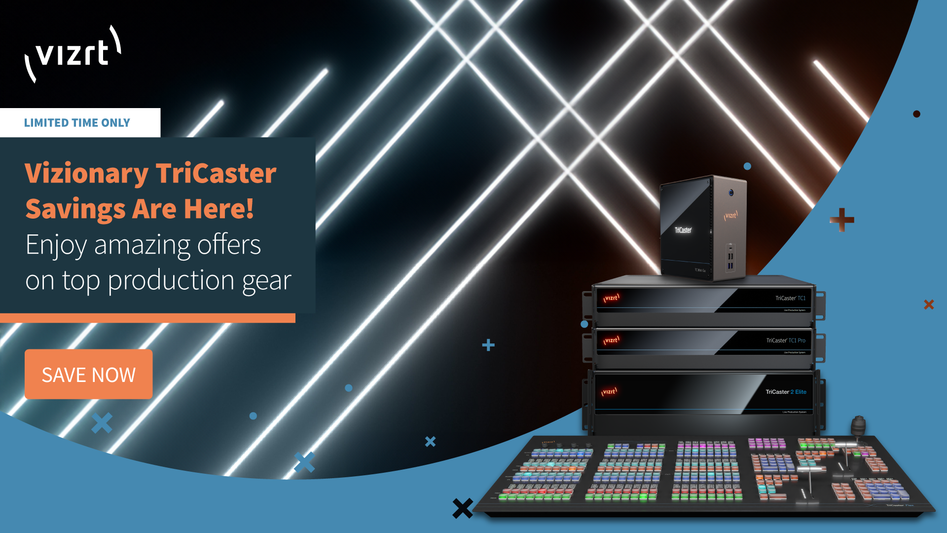 Vizrt - Vizionary TriCaster Bundle Promotion